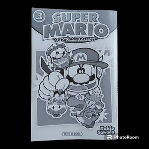 Super Mario Manga Adventures 3 By Yukio Sawada - French Version, Black/White